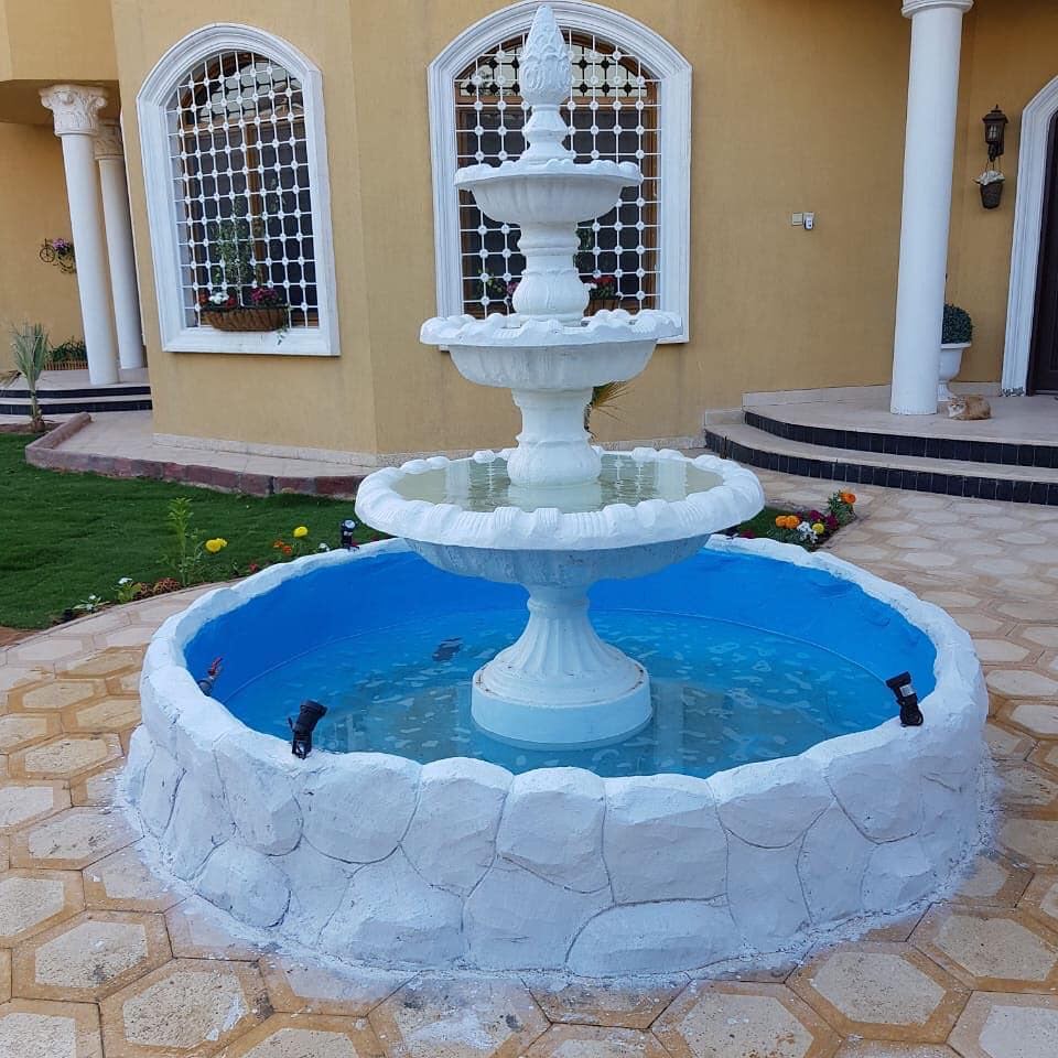 إنشاء نافورة منزلية حديثة